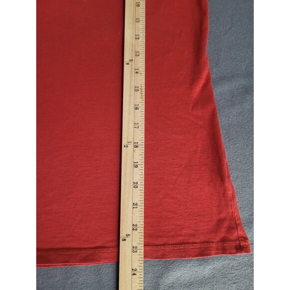 LIFE IS GOOD "See the Beauty" Womens M Patriotic USA Red American Flag July 4th - Picture 9 of 10